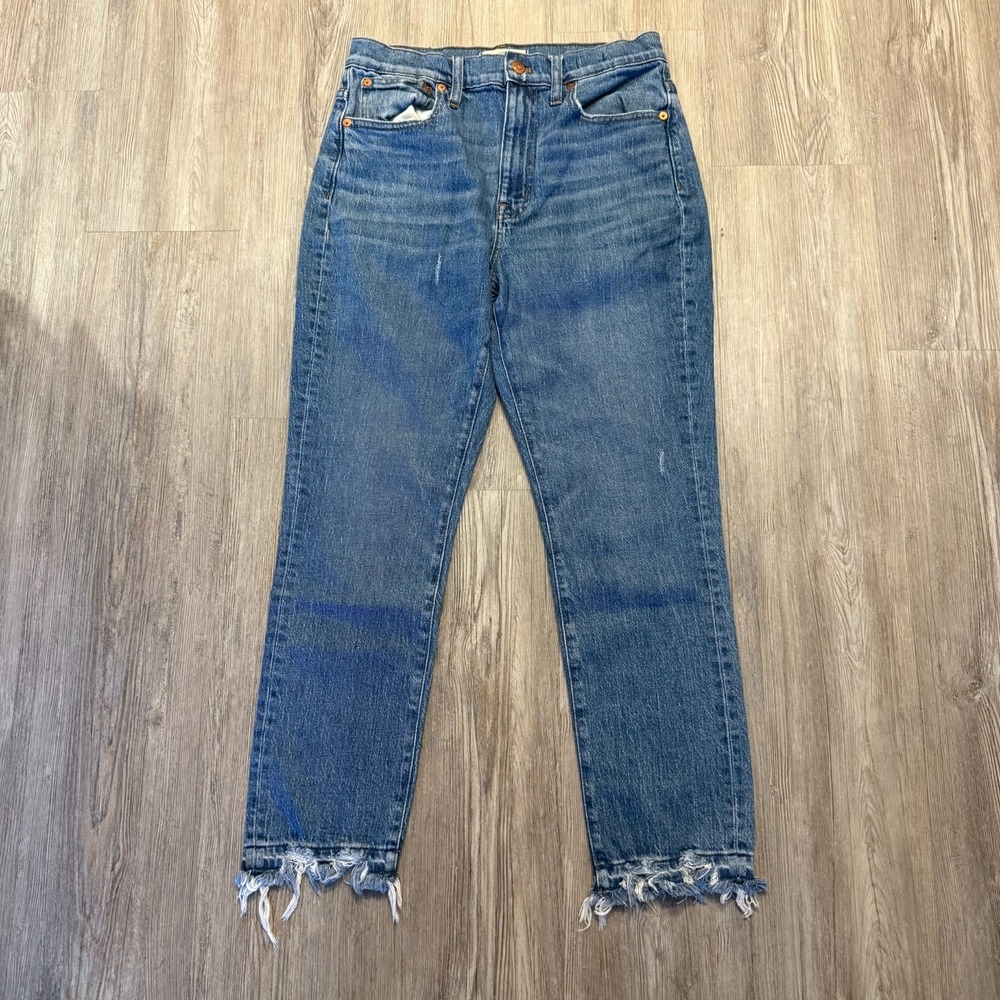 Madewellโ Womens 27 High Rise Slim Boy Jeans
